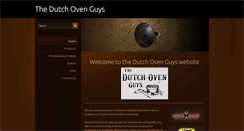 Desktop Screenshot of dutchovenguys.com